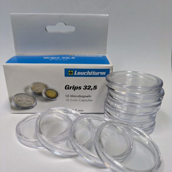 Leuchtturm Münzkapseln – 10er Pack