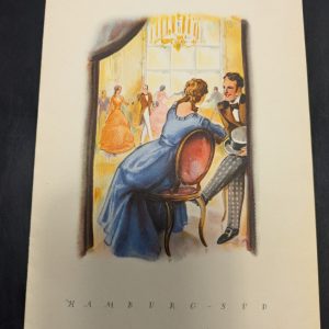 Menükarte, Dampfer "Cap Arcona", aus 1934
