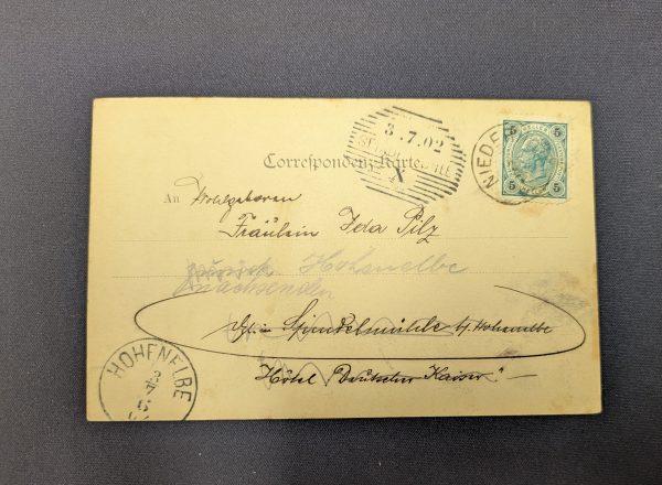 Ansichtskarte, Rudolfsthal b.Hohenelbe i. Böhmen – Bild 2
