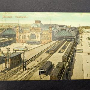 Ansichtskarte Dresden Hauptbahnhof