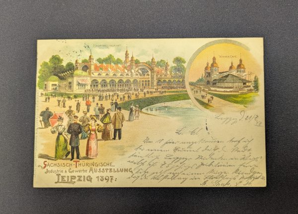 Ansichtskarte, Leipzig, 1897