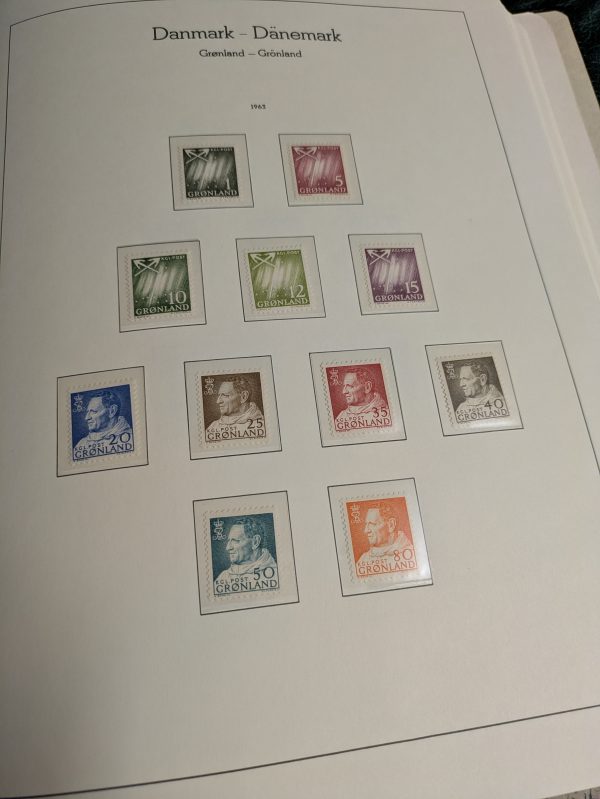 Grönland/Färöer, je Teilsammlung postfrisch 1957-95, bzw. 1975-95