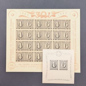 Schweiz, Block 8 und 9, je postfrisch