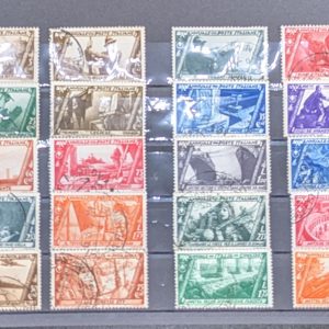 Italien, Mi.-Nr.415-34, gestempelt