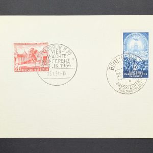 DDR, Mi.-Nr.424 FDC + Berlin, Mi.-Nr.116 FDC