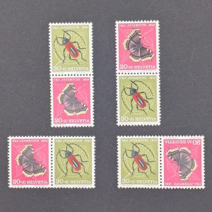 Schweiz, Zusammendrucke Pro Juventute 1953, postfrisch