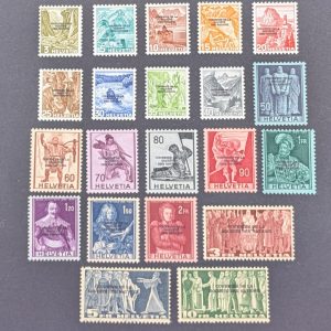 Schweiz, Ausgabe für das Internationale Erziehungsbüro, BIE/IBE, Mi.-Nr.1-21,postfrisch