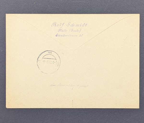 Mi.-Nr.169 IV, 175 IV, 176 IV und 178 IV als MiF auf R-Brief, sign., leicht überfrankiert – Bild 2