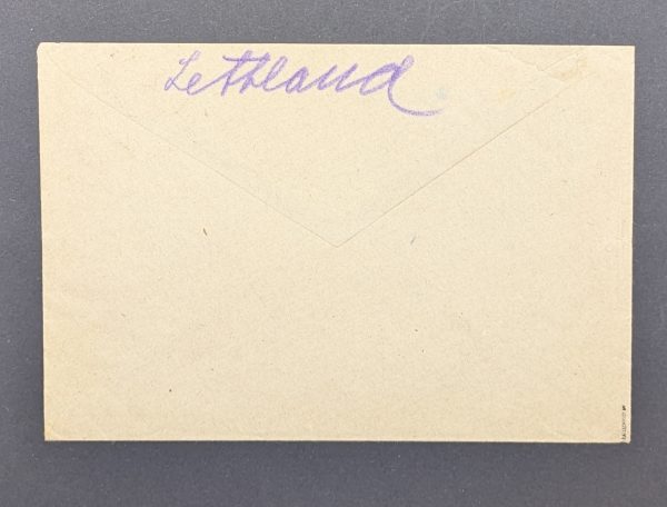 Mi.-Nr.170 IV, (Naumburg-Saale), Viererblock vom Unterrand als portogerechte MeF auf Bedarfsbrief, gepr. – Bild 2