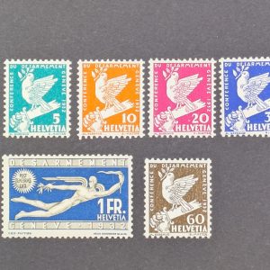 Schweiz, Mi.-Nr.250-55, postfrisch