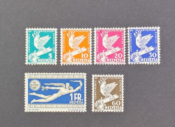 Schweiz, Mi.-Nr.250-55, postfrisch