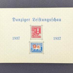 Danzig, Block 3 I, postfrisch
