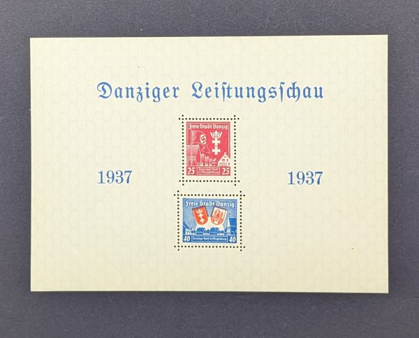 Danzig, Block 3 I, postfrisch