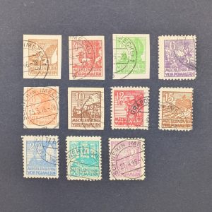 Mi.-Nr.29y-40y, gestempelt