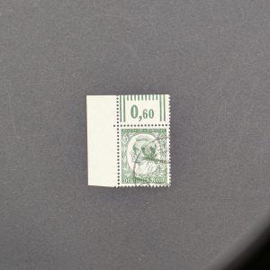 Mi.-Nr.554, gestempeltes Eckrandstück, oben links