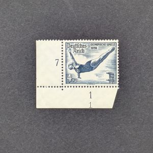 Mi.-Nr.610, postfrisches Eckrandstück, unten links