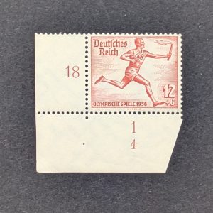 Mi.-Nr.613, postfrisches Eckrandstück, unten links