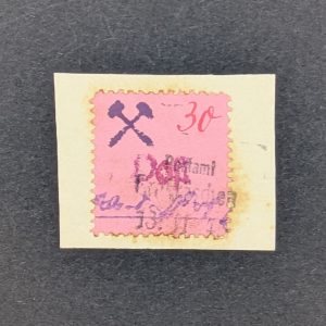 Mi.-Nr.30, gestempeltes Briefstück