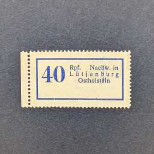 Mi.-Nr.1F, ohne Gummi