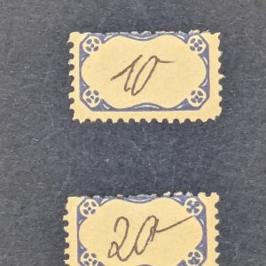 Mi.-Nr.3+4, postfrisch, signiert