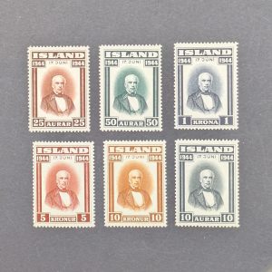 Island, Mi.-Nr.231-236, postfrisch