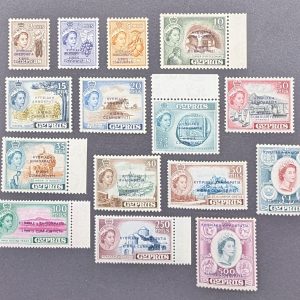 Zypern, Mi.-Nr.164-178, postfrisch