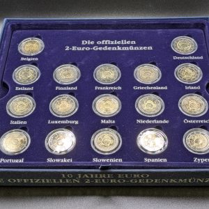 2,-€ Set "10 Jahre Euro"