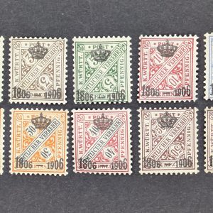 Mi.-Nr.217-226, je ungebraucht